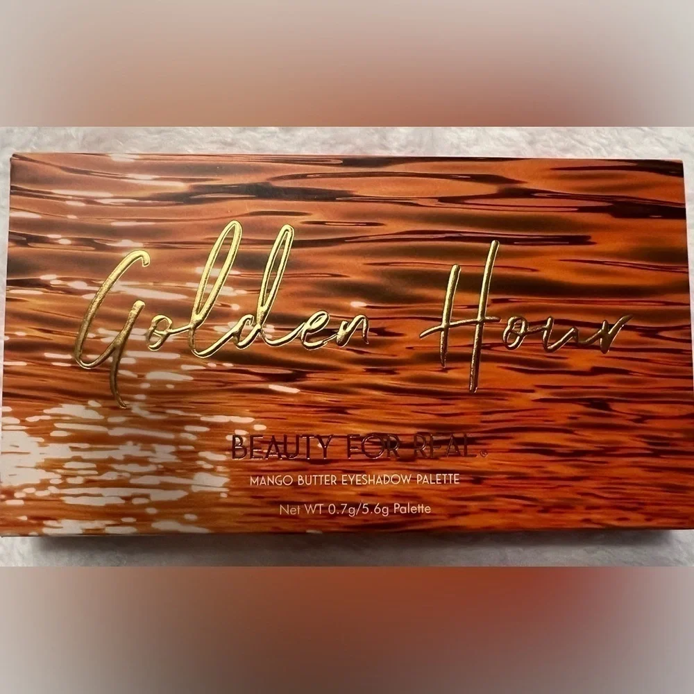 Beauty For Real Golden Hour Mango Butter Palette, BN
